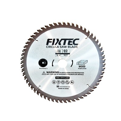 DISQUE BOIS 235*25MM 60 DENTS FIXTEC FIXTEC - 1
